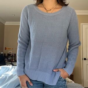 Blue Knit Sweater